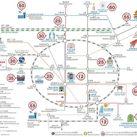 Eslead Hotel Namba Daikokucho Οσάκα Εξωτερικό φωτογραφία